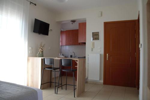 Kuchyň nebo kuchyňský kout v ubytování Welina guesthouse