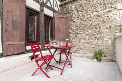 Le cocon rouennais - Terrasse - Climatisation - Gare