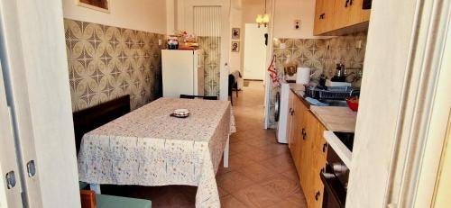 Η κουζίνα ή μικρή κουζίνα στο Vladan's Apartment