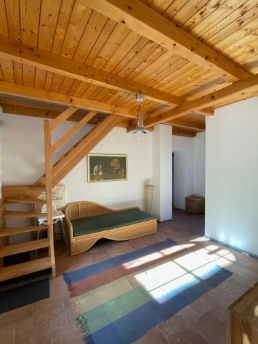 Posteľ alebo postele v izbe v ubytovaní Mandula House