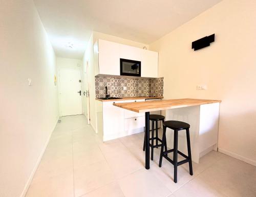 Studio vue mer - Clim, Piscine & restaurant