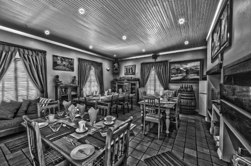 Χώρος καθιστικού στο Guesthouse De Tijger Lodge