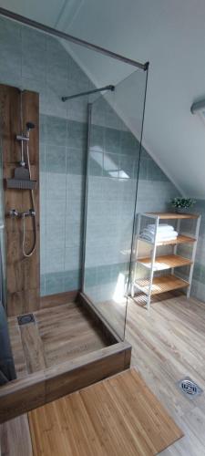 Koupelna v ubytování Nova Suites