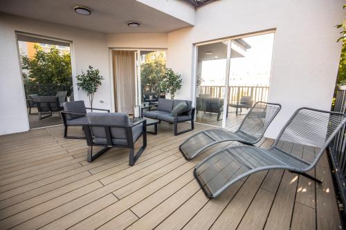 Μπαλκόνι ή βεράντα στο Navigare Apartments
