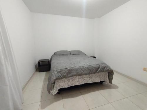 Postel nebo postele na pokoji v ubytování Apartaestudios piedra pintada