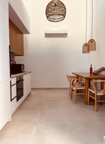 Η κουζίνα ή μικρή κουζίνα στο Norte Luxury Villas