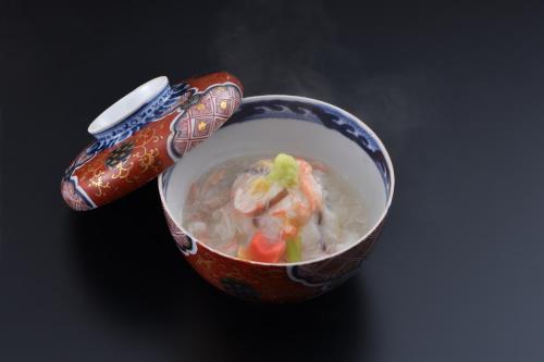 Φαγητό σε αυτό το ryokan ή κάπου εκεί κοντά