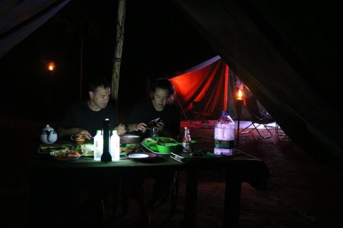 Nápoje v ubytování Dev's Campground
