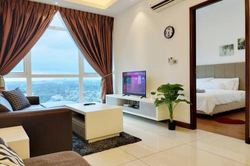 TV/trung tâm giải trí tại Delight Homestay Paragon Residences