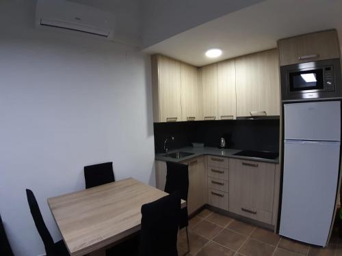 Kuchyň nebo kuchyňský kout v ubytování Caxa Xavier - Apartamento 3
