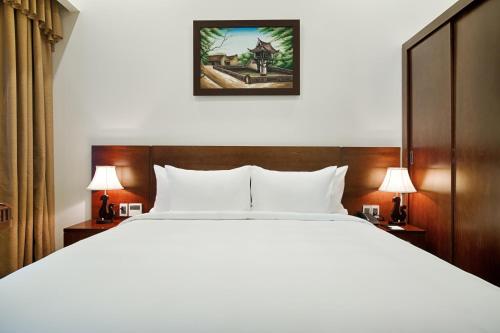 Postel nebo postele na pokoji v ubytování Ebisu Onsen Resort