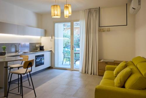 Η κουζίνα ή μικρή κουζίνα στο La Sfiora - Appartamenti