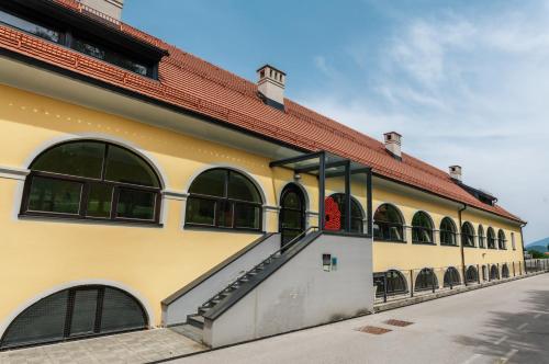 Das Gebäude in dem sich das Hotel befindet