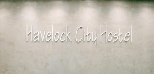 a sign that reads havelock city noise at Havelock City Hostel, Colombo in Colombo