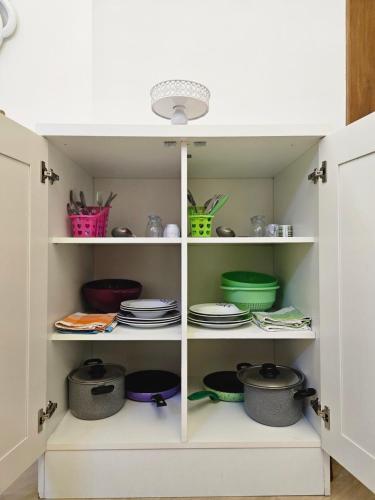 Dapur atau dapur kecil di B&B La Campana Salentina