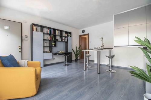 Area soggiorno di Gentle House