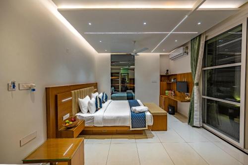 Posezení v ubytování S R Luxury Stays