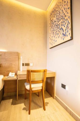 Ruang duduk di Gigiri Lion Villas II