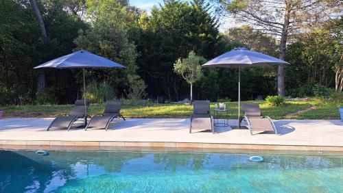 Suite Désistement - Villa 14 Valbonne - Piscine privée