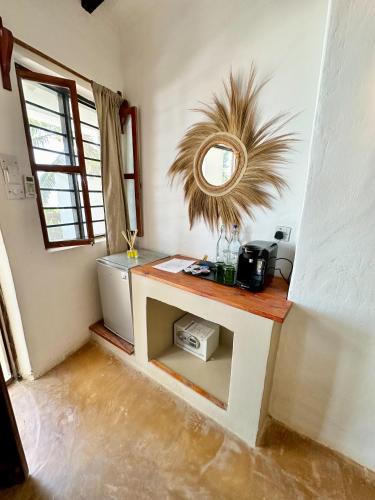 Cucina o angolo cottura di HEBE Bungalows Lodge
