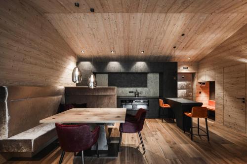 Posezení v ubytování Chalet Yak Häusl - Sauna & Whirlpool