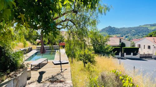 Photo de la galerie de l'établissement 3 pièces avec piscine privative, à Collioure