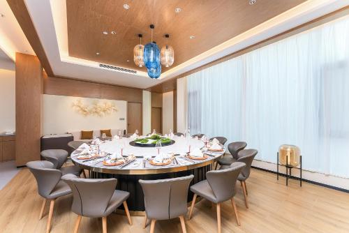 Posezení v ubytování Tengchong Jingge Banshan Hot Spring Hotel
