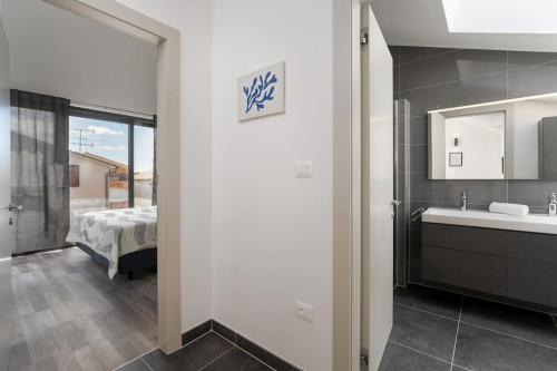 Ένα ή περισσότερα κρεβάτια σε δωμάτιο στο Casa Cadoc