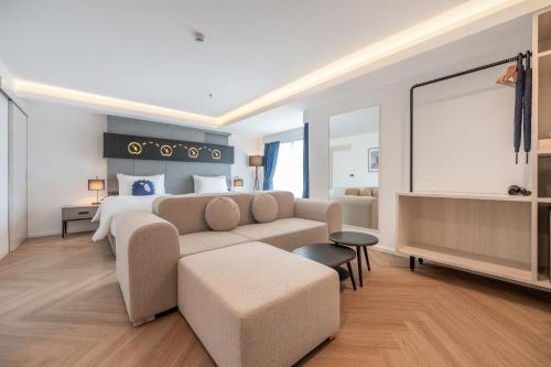 Posezení v ubytování Kokotel Chiang Rai Airport Suites