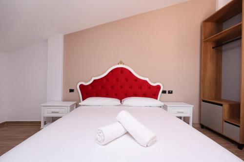 Postel nebo postele na pokoji v ubytování Emar Hotel