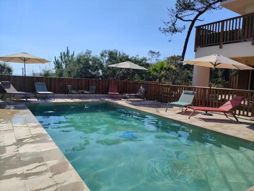 Villa Rose jacuzzi vue mer