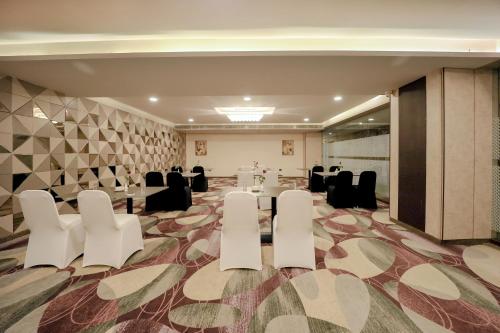 Zona de estar de Zip By Spree Hotels Surat