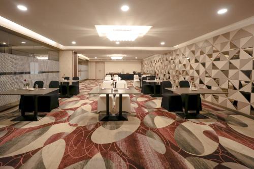 Zona de estar de Zip By Spree Hotels Surat