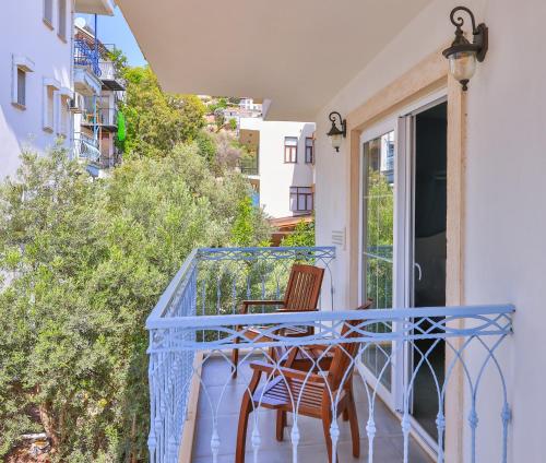 Balkón nebo terasa v ubytování Luvi Kaş Otel - Adults Only (+16)