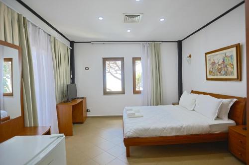 Hotel Kastratiにあるベッド