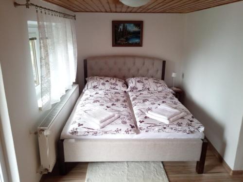 Postel nebo postele na pokoji v ubytování Apartmán Jarka