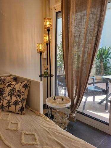 Cosy studio bord de mer