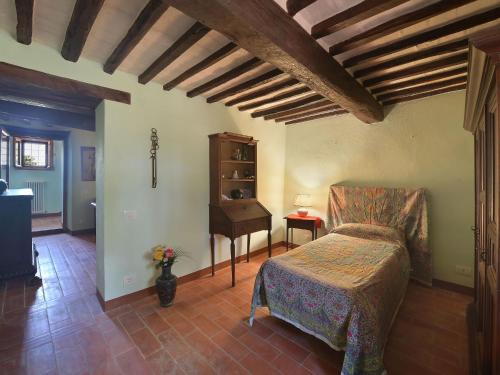 Katil atau katil-katil dalam bilik di Holiday Home Pietreto by Interhome
