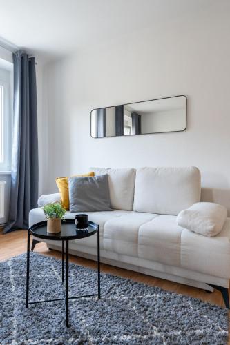 FarawayHomes Studio Leoben #A10にあるシーティングエリア
