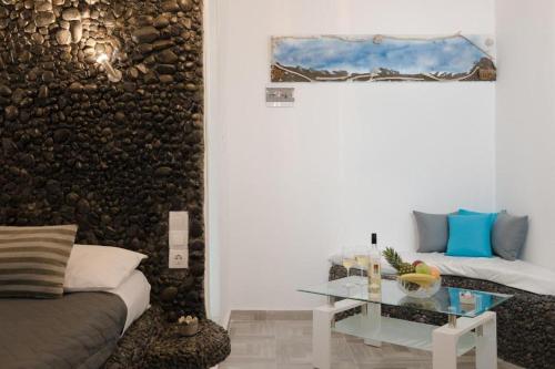 Posezení v ubytování Ichor Suites