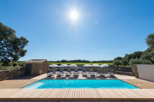 Le Mas des Aracil 2 - Appt climatisé avec piscine