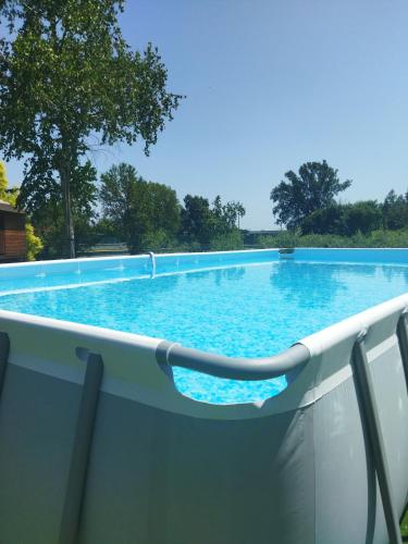 a large swimming pool with aicrobialicrobialicrobialicrobialicrobial at Villa Fontana in Capannori