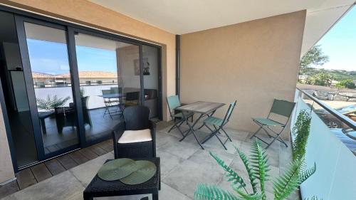 Appartement vue mer & plage à pied