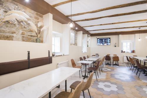 Restaurace v ubytování Hotel Alda Triacastela