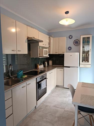 Dapur atau dapur kecil di Apartament Kristel Zator
