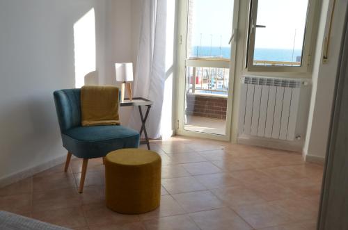 Гостиная зона в Appartamento Miramare - Sea view