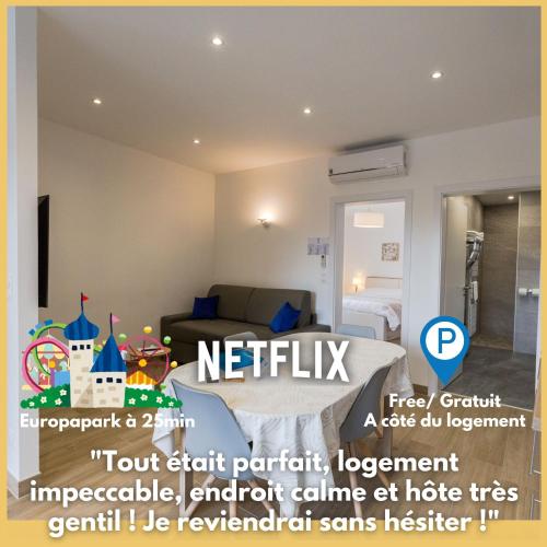 Sollaris Appartement 1ère étage à 11km de Europa-Park