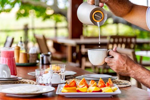 Mad på kroen eller i nærheden