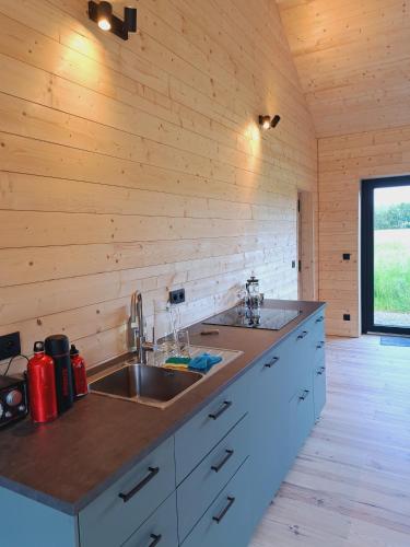 Köök või kööginurk majutusasutuses Hytte - Relais randonneur - capacité MAX de 9 personnes
