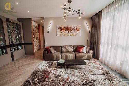 Et opholdsområde på Квартира